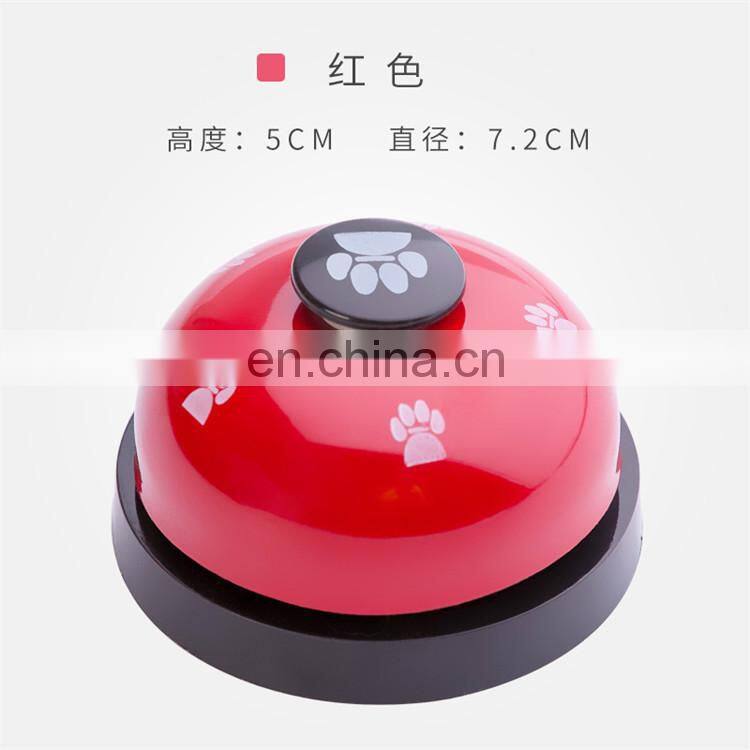 Wholesale Paw print training cat dog potty pet dog training bells