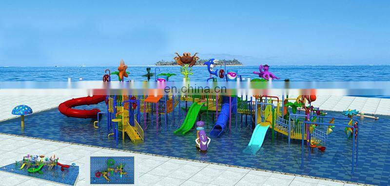 T-82203A Amusement Park Water Equipment Aqua Park Water Slide For Amusement
