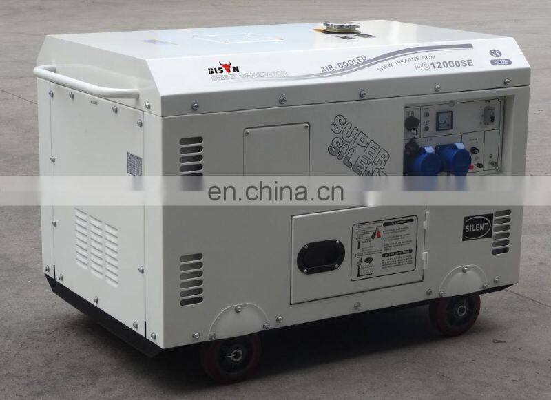 BISON(CHINA) AC Single Phase 7kw Diesel Portable Generator