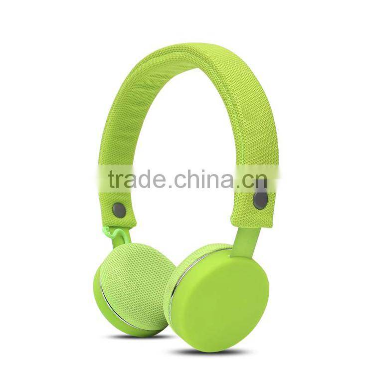 Orange Wired Headset with 1.3M cable