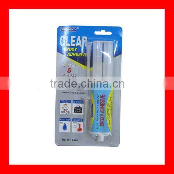 Clear Epoxy Adhesive, syring