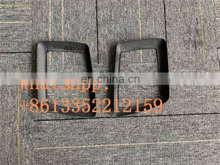 2019 year G class W464 carbon fiber material steering light base fit for G wagon W464 G500 front turning light cover