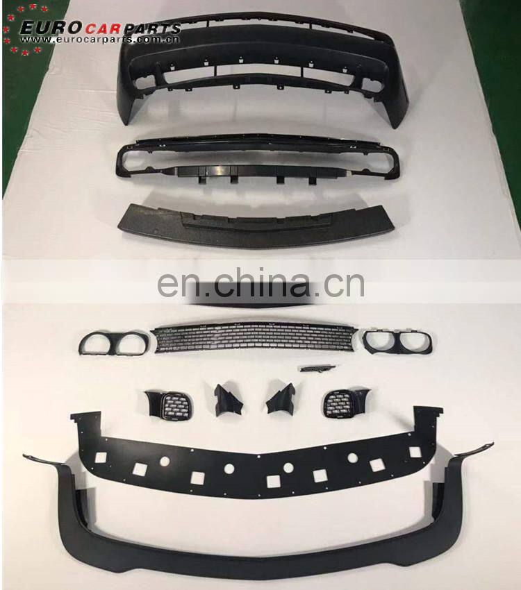 challenger Hellcat front bumpet for DG challenger 2015y~ front bumper with front lip