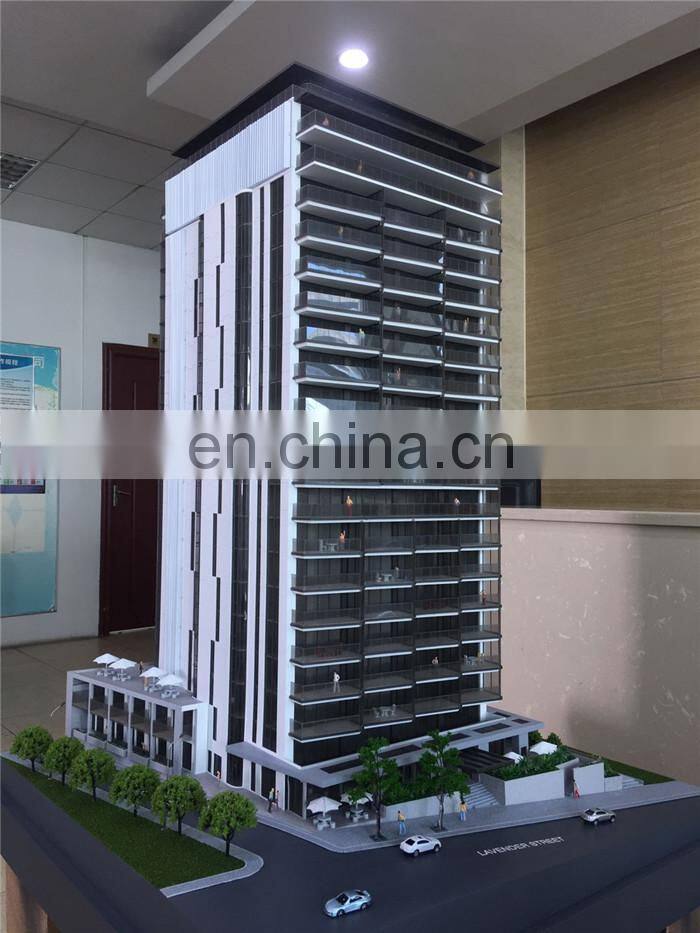 Architecture model maker company for plant train layout , 3d building model