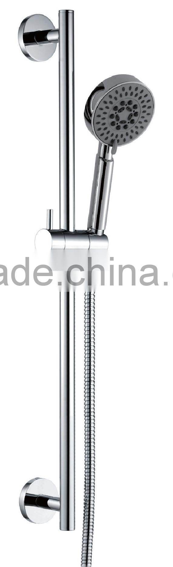 brass chrome plate sliding bar/ bathroom accessories