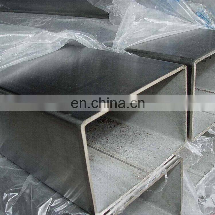 Experienced Supplier 20x20mm Inox Tube 201 Mirror Surface Polishes Stainless Steel Square Pipe Price with ASTM Standard