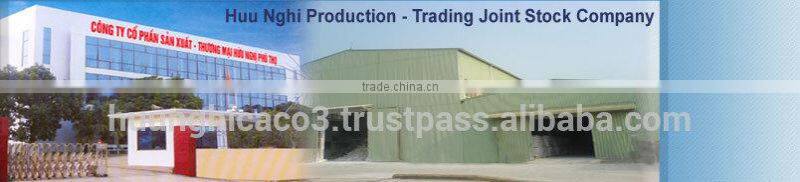 Uncoated Calcium Carbonate - CaCO3 98% Cheap price from Vietnam