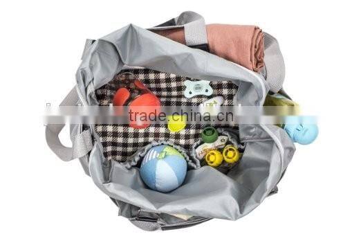 Classic Diaper Bag Stroller Organizer Baby Bag with Changing Mat