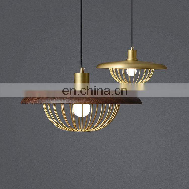 Modern 1 Head Chandelier Nordic Wood Pendant Light