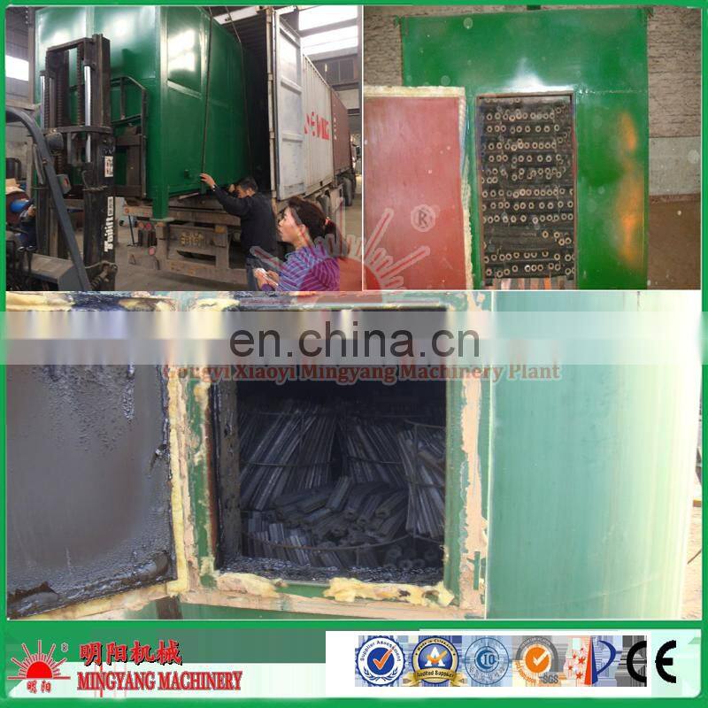Hot sell energy saving continuous 2ton per 24h bamboo carbonization stove with factory price