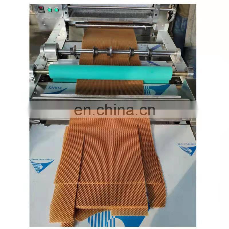 factory outlet electric bee wax sheet automatic beeswax machine Honey beeswax sheet making machine