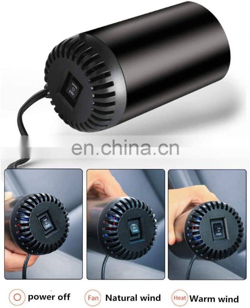 150W 2 IN 1 Portable Fast car heater 12v Demister Vehicle Heater Fan Mini Car windshield defogger for Car interior Air Heater