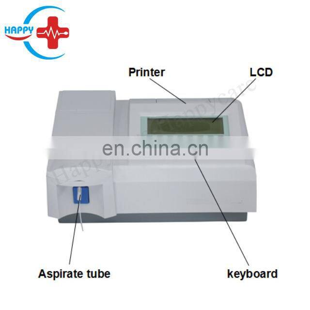 HC-B009A Cheap Price Semi Auto Chemistry Analyzer Semi Automatic Biochemistry Analyzer