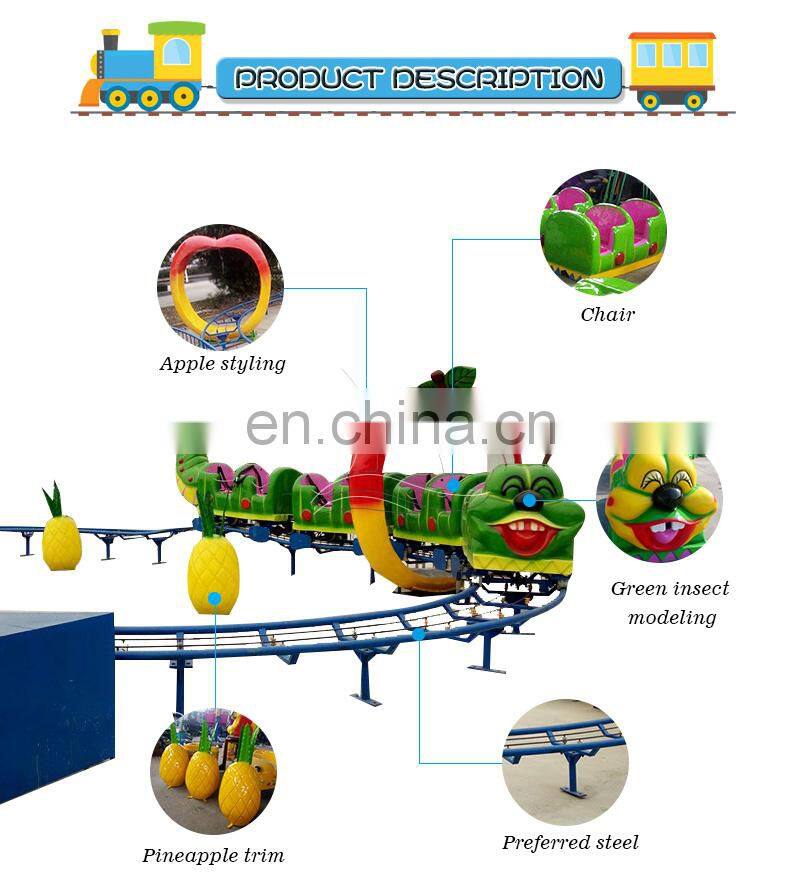 Hot selling amusement portable roller coaster equipment park spinning coasters china with cheapest price