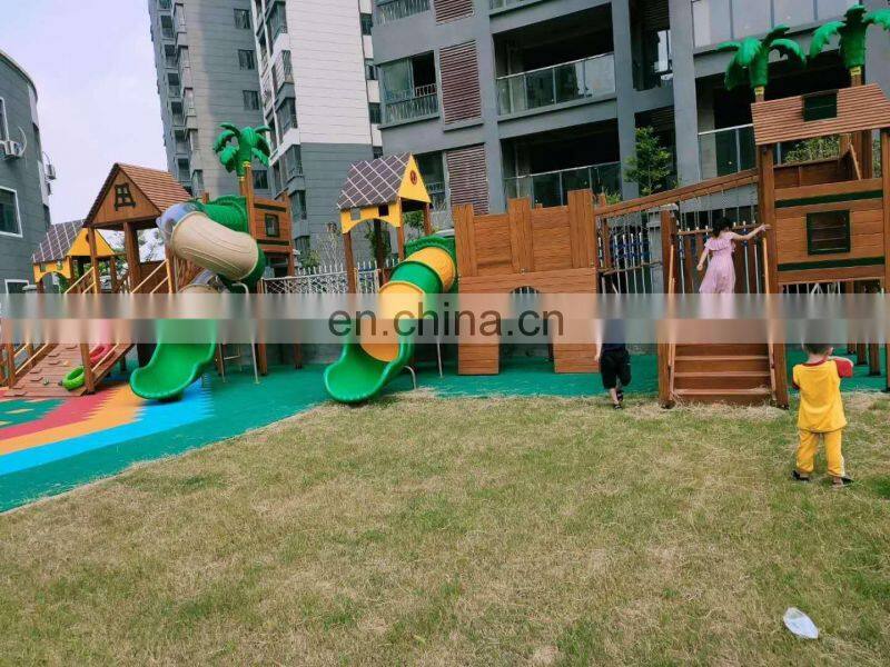 Children outdoor playground equipment