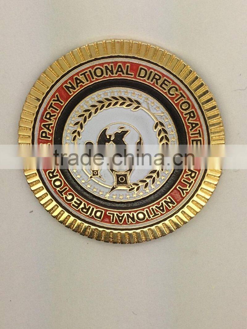 custom logo soft enamel lapel pins/custom medal badges