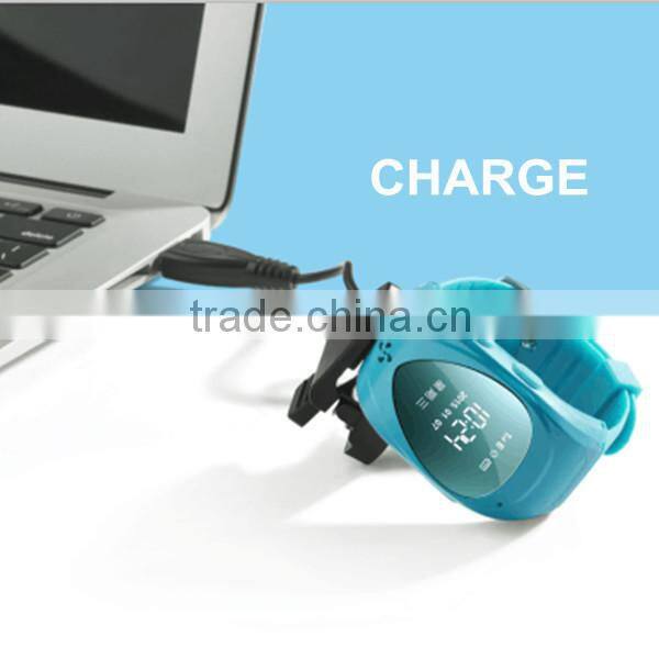 2015 Vogue GPS Smart Watch GPS LBS Tracker For Children