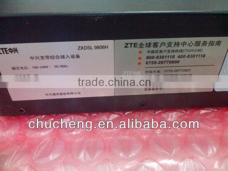 ZTE 9806H MSTP /NGN network Mini adsl2+ dslam Integrated Access Platform