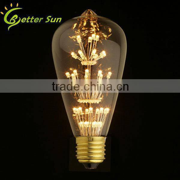LED Decorative Starts E27 Vintage Filament Edison Bulb
