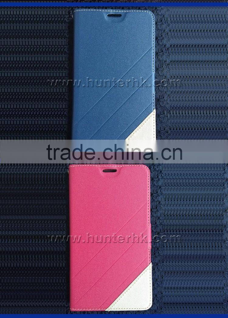 Multicolor PU Leather Wallet Case For Samsung J7