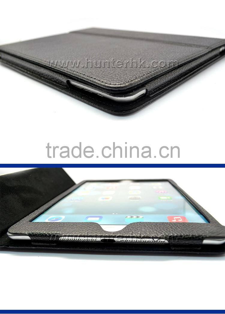Standable Leather Material Tablet Case For iPad Air