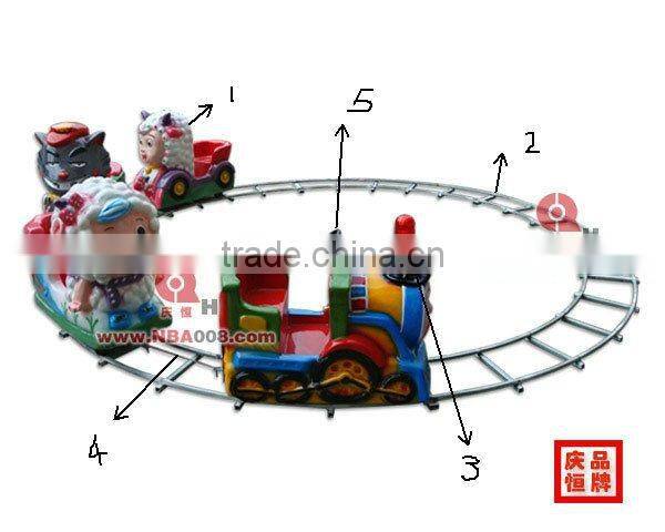 electric amusement kiddie train