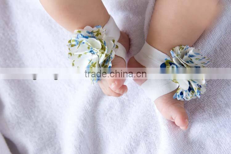 lovely baby barefoot sandals.for Boutique,gift 2014