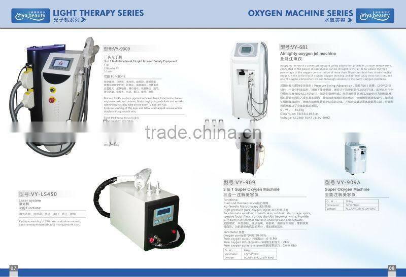 VY-LS450 Q switch laser tattoo removal machine price
