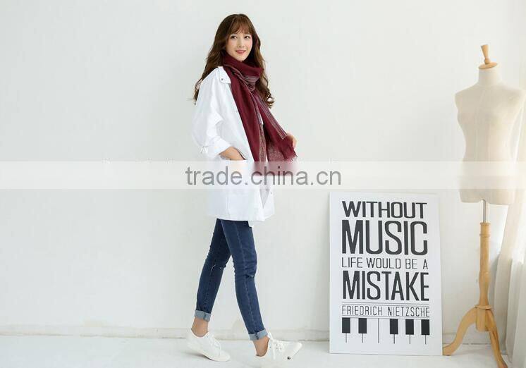 Wholesale Latest Colorful Striped Cotton Viscose Woman Shawl Scarf