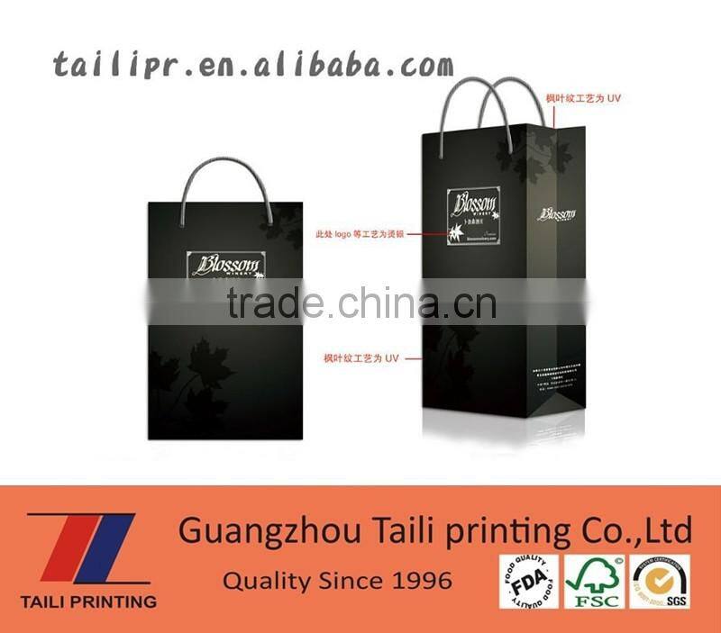 New style paper wine bag wholesale