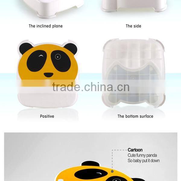 infant anti-skid toilet step stool with 2 layers