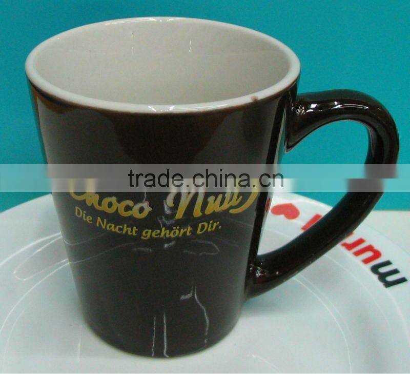 Promotional gifts of porcelain coffee mug printed your logo