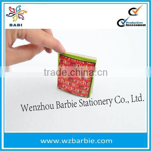 2015 Die-cut handmade christmas card with gems