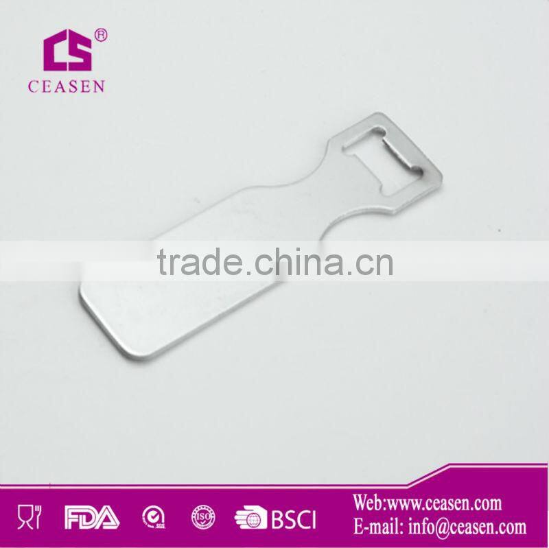 Iron plating durable bottle opener