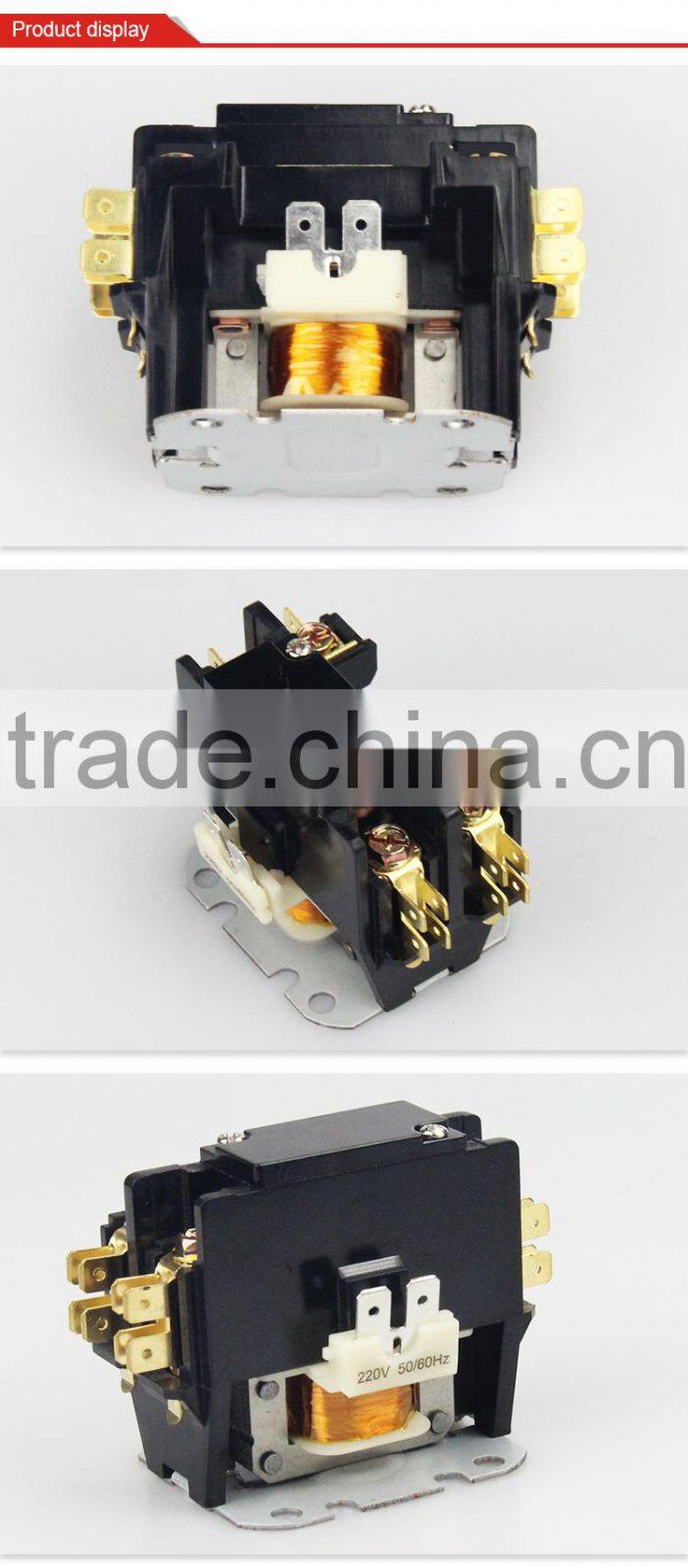 CJX9 Series 100a contactor long life air conditioning ac contactor