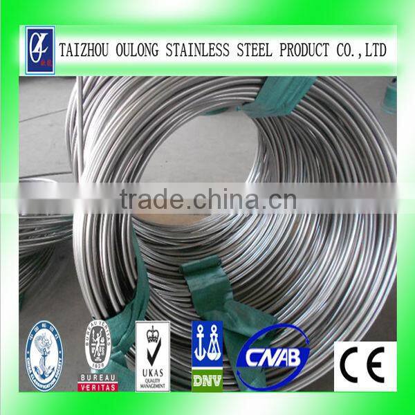 AURON/HEAWELL ABS BV GL DNV ISO OHSAS CE Stainless steel 303 decoration capillary tube/SS 303 deck tube /SS 303 design pipe