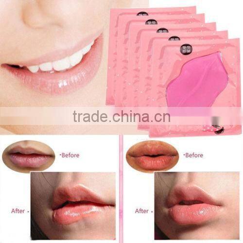 PILATEN BIOAQUA 8G New Beauty Pink Collagen Lip Mask Care Gel Mask Membrane Moisture Anti-Ageing Make Your Lip Attractive & Sexy