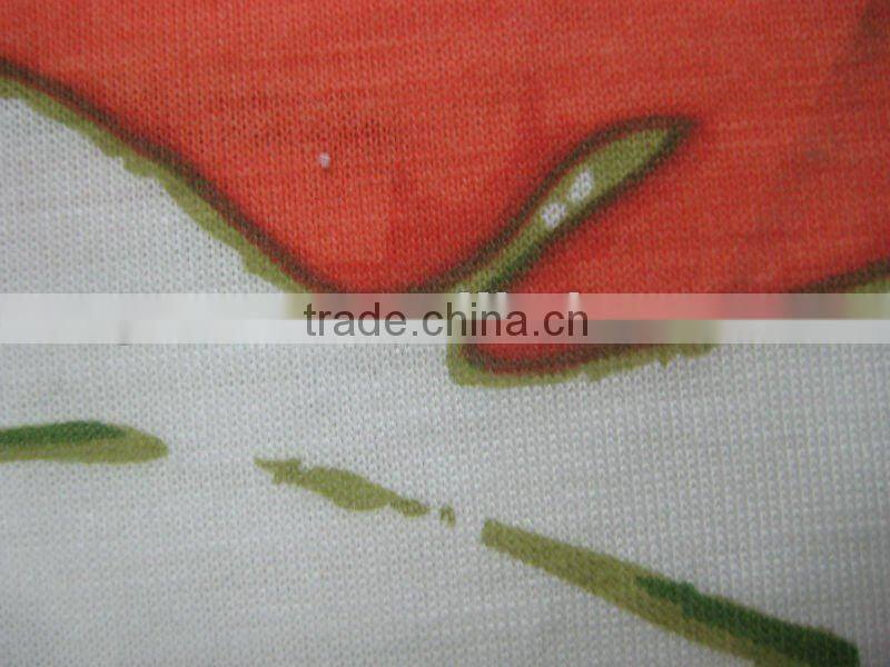 polyester viscose stretch knitted fabric