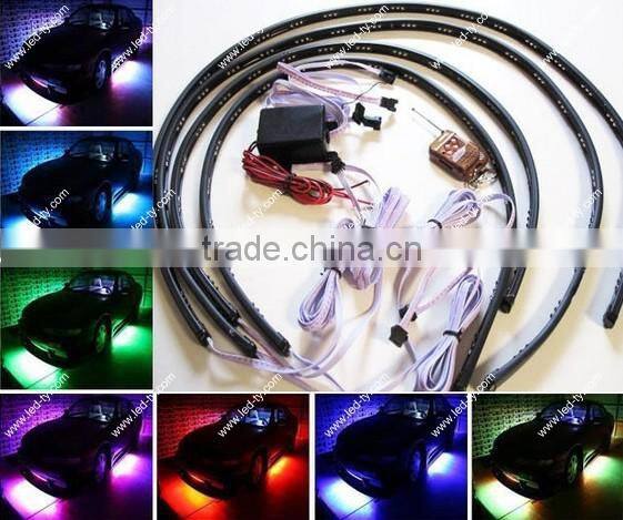 2*60cm and 2*90cm LED Under Car Glow Underbody Neon Lights Kit