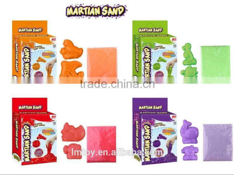 Animal Castle style of 750g 3D Magic Motion Sand with 9pcs mold & 1 table)