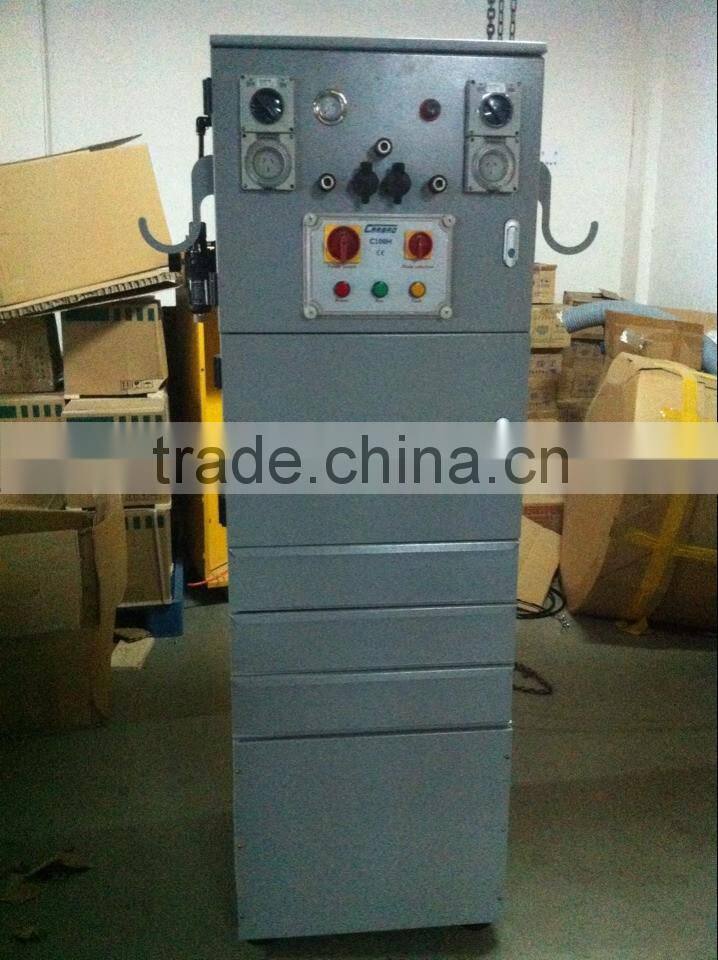 C100H Cabinet dust-free dry grinding (double working station)