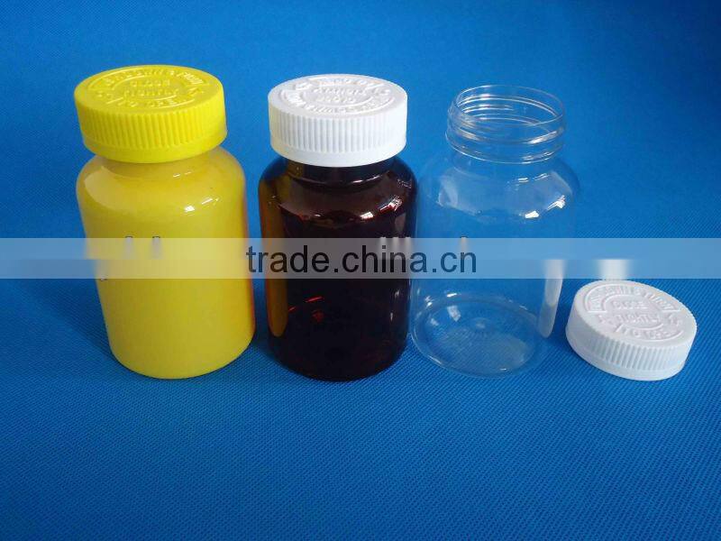 250ml Plastic PET Empty Capsule Bottle ( for pills, capsule, solid powder)