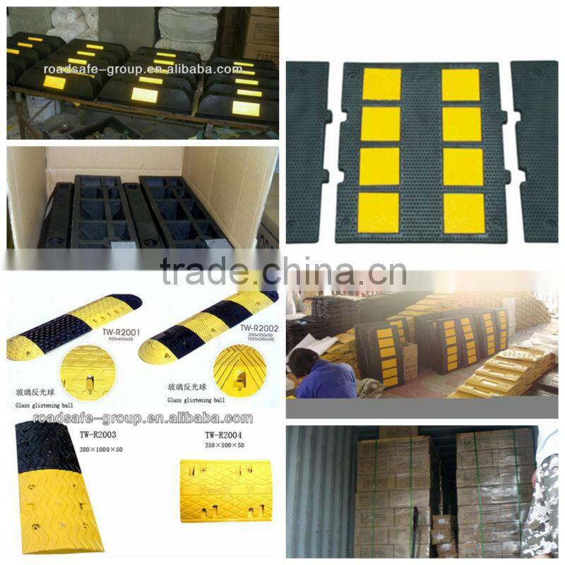 SH-04 Highly Visible Rubber Traffic Speed Hump