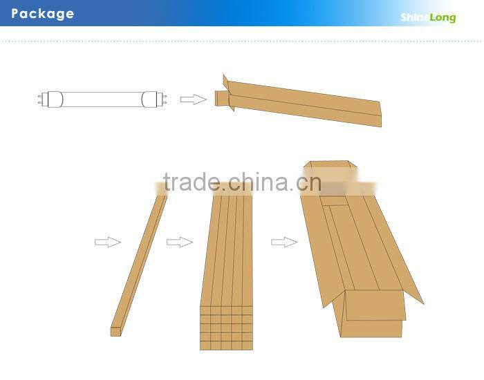 360 degree T8 LED Tube lighting with PCB board on two sides