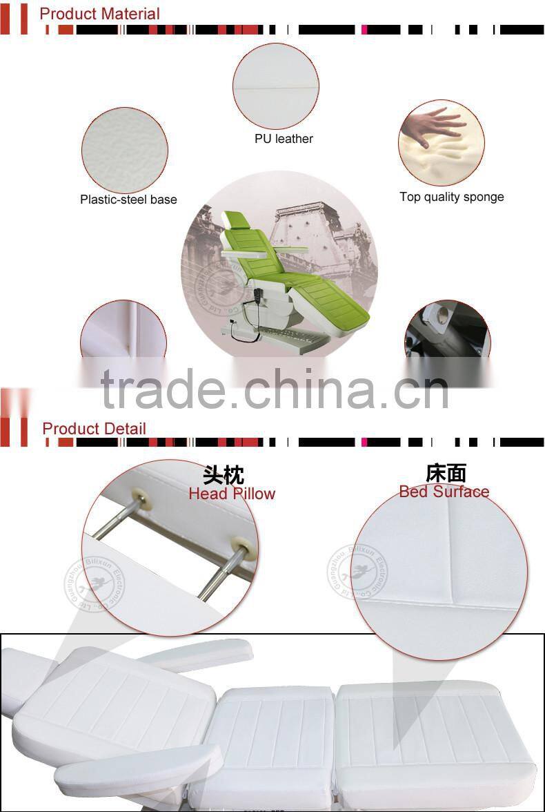 hotsale electric facial bed with 4 motors remote control BC-8676
