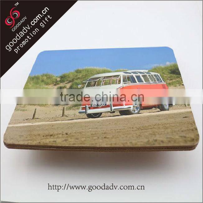 2014 Made in China high quality OEM lovely promotion mdf cork tablemat/cork placemat
