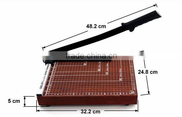 wood manual paper cutter machine paper trimmer photo trimmer