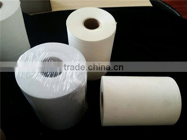 Hard Wound Roll Towel, 8" x 800' Roll, White