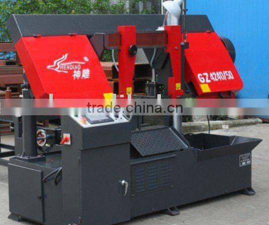 CNC metal cutting band saw machine