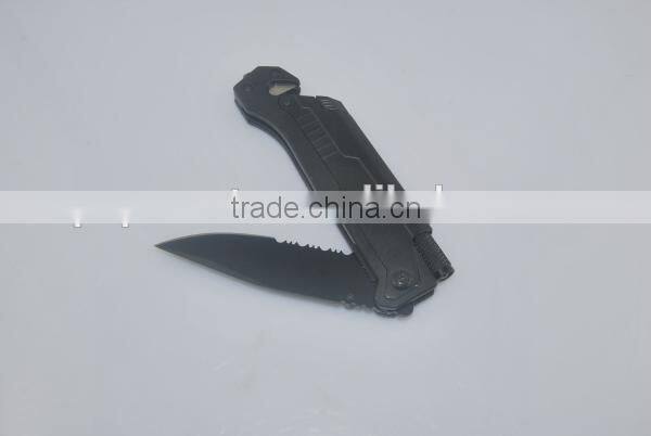 Multi-function Folding Survive Knife with fire starter and led lamp